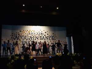 The performance of the teacher of AICS.